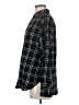Jachs Girlfriend Plaid Black Long Sleeve Button-Down Shirt Size M - photo 5