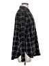 Jachs Girlfriend Plaid Black Long Sleeve Button-Down Shirt Size M - photo 4