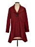 MULTIPLES Chevron-herringbone Red Coat Size S - photo 1