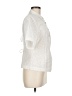 Rebecca Taylor Ivory Short Sleeve Blouse Size 8 - photo 4