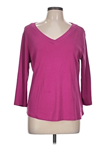 Anne Klein Sport 3/4 Sleeve Top (view 1)