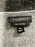 Talbots 100% Cashmere Stripes Gray Pullover Sweater Size M - photo 7