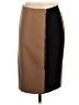 Ann Taylor Color Block Brown Formal Skirt Size 4 - photo 1