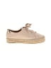 Banana Republic Animal Print Snake Print Solid Tan Sneakers Size 8 - photo 1