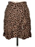 Mittoshop 100% Rayon Animal Print Brown Casual Skirt Size M - photo 1