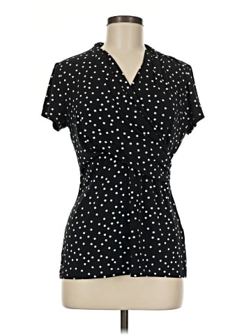 DKNY Short Sleeve Blouse (view 1)