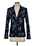 T Tahari Floral Blue Blazer Size 4 - photo 1
