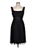 Blu Sage 100% Polyester Solid Black Cocktail Dress Size 12 - photo 1