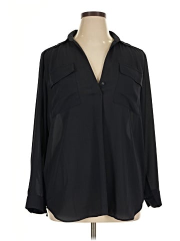 Ann Taylor Long Sleeve Blouse (view 1)