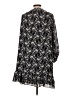 Max Studio Paisley Black Casual Dress Size L - photo 2