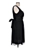 Blu Sage 100% Polyester Solid Black Cocktail Dress Size 12 - photo 4