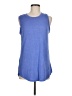 Athleta Blue Sleeveless T-Shirt Size M (tall) - photo 1