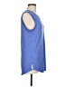 Athleta Blue Sleeveless T-Shirt Size M (tall) - photo 4