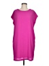 OVI 100% Polyester Solid Pink Casual Dress Size M - photo 1