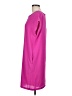 OVI 100% Polyester Solid Pink Casual Dress Size M - photo 5