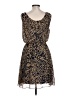En Focus Studio 100% Polyester Animal Print Brown Cocktail Dress Size 10 - photo 2
