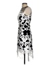 Julia Jordan 100% Polyester Graphic Silver Cocktail Dress Size 2 - photo 5