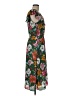 DR2 100% Polyester Tropical Green Casual Dress Size M - photo 4