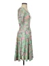 Lularoe Floral Green Cocktail Dress Size XS - photo 4