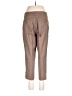 Faconnable Solid Brown Linen Pants Size 10 - photo 2