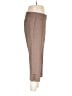 Faconnable Solid Brown Linen Pants Size 10 - photo 4