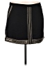 Madewell 100% Polyester Solid Black Embellished Mini Skirt Size 6 - photo 1