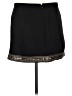 Madewell 100% Polyester Solid Black Embellished Mini Skirt Size 6 - photo 2