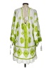 Elan 100% Rayon Green 3/4 Sleeve Blouse Size S - photo 2