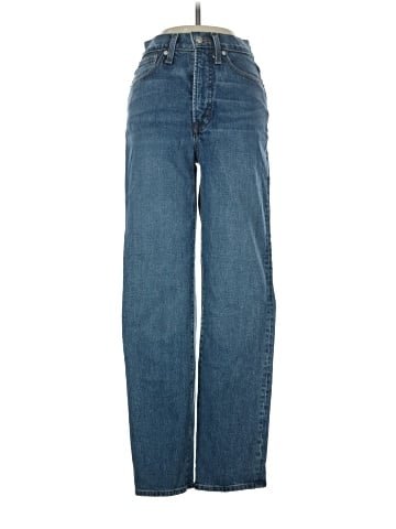 Madewell The Perfect Vintage Straight Jean in Mayfield Wash (view 1)