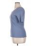 Sundance Blue Short Sleeve Top Size XL - photo 5