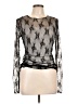 Unbranded Black Long Sleeve Top Size L - photo 1