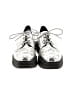 Nine West Metallic Silver Flats Size 7 - photo 2