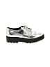 Nine West Metallic Silver Flats Size 7 - photo 1