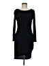 Halogen Solid Black Cocktail Dress Size M (petite) - photo 1