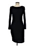 Halogen Solid Black Cocktail Dress Size M (petite) - photo 2