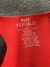 Pink Republic Red Short Sleeve Top Size L - photo 7