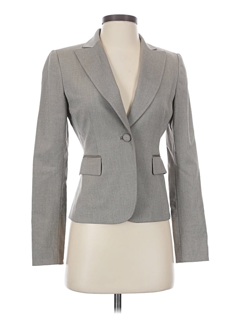 Pre-owned Antonio Melani Blazer Jacket In Gray