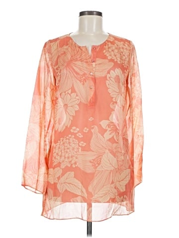 Brooks Brothers Long Sleeve Silk Top (view 1)