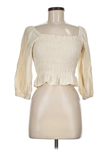 Lush 3/4 Sleeve Blouse (view 1)