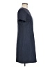 Theory Solid Gray Casual Dress Size 8 - photo 4
