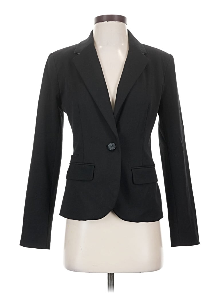 Pre-owned Merona Blazer Jacket In Black