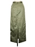 Michaelangelo 100% Acetate Green Formal Skirt Size 6 - photo 2