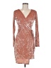 True Destiny Tan Cocktail Dress Size M - photo 1