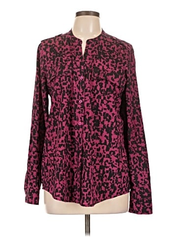 Calvin Klein Long Sleeve Blouse (view 1)