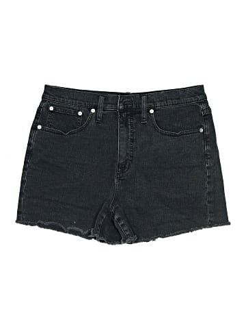 Madewell High-Rise Denim Shorts in Lunar Wash (view 1)