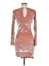 True Destiny Tan Cocktail Dress Size M - photo 2