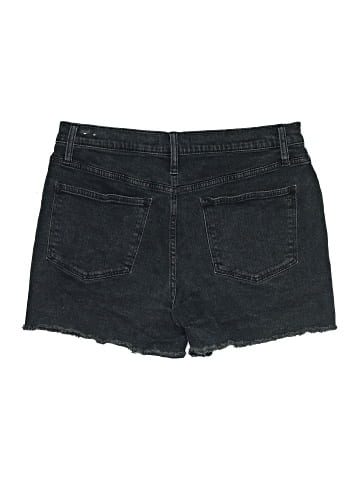 Madewell High-Rise Denim Shorts in Lunar Wash (view 2)