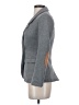 H&M Chevron-herringbone Gray Blazer Size 2 - photo 5