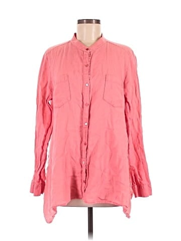 Eileen Fisher Long Sleeve Button-Down Shirt (view 1)