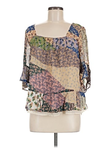 Floreat 3/4 Sleeve Blouse (view 1)